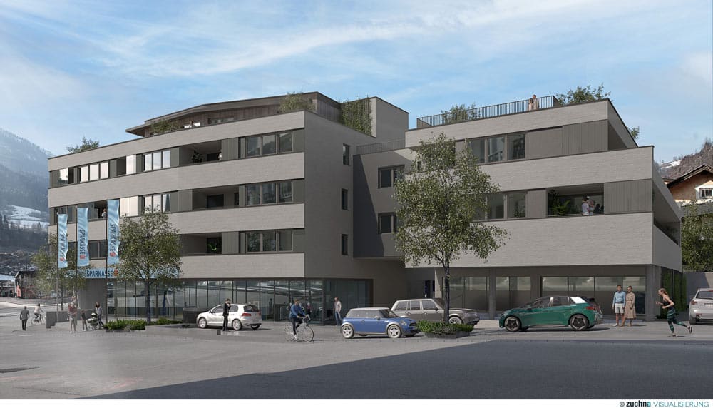 Immobilie von Wohnbau Bergland in Trio Schwarzach in Schwarzach Projekt in Planung Top23 – DG #1