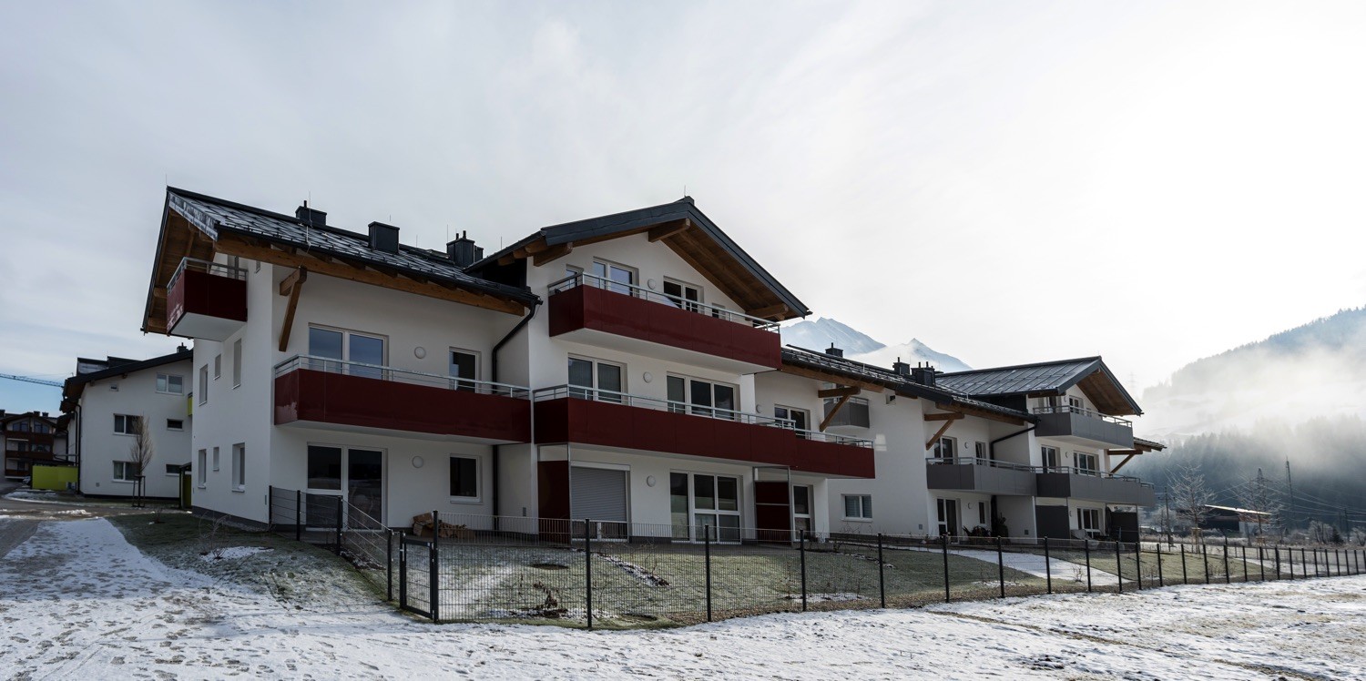Die Bauetappe einer hochwertigen Mietwohnanlage in Mittersill / Lendsiedlung von Wohnbau Genossenschaft Bergland fertiggestellt