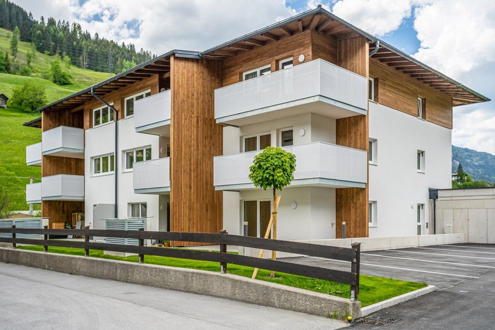 Hochwertige Mietwohnanlage in Dorfgastein von der Wohnbau Genossenschaft Bergland fertiggestellt