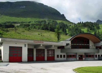 Zubau Lagerhalle für Kommunale Fahrzeuge bei der Feuerwehr Obertauern