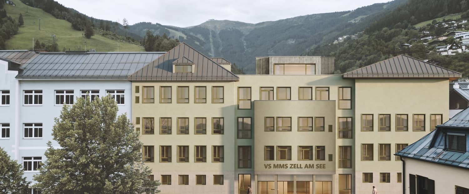 Spatenstich Sanierung Schulzentrum Zell am See